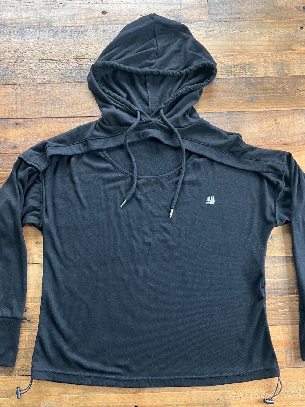 In My Nature Keyhole Hoodie Black XL